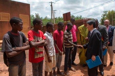 Visite du Groupe Scolaire A